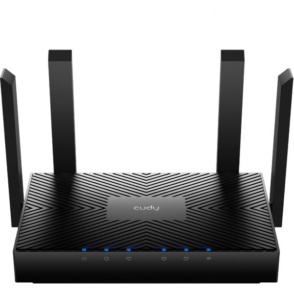 Cudy WR3000 Router Wireless Gigabit Ethernet Dual-Band (2.4 Ghz/5 Ghz) Nero-image
