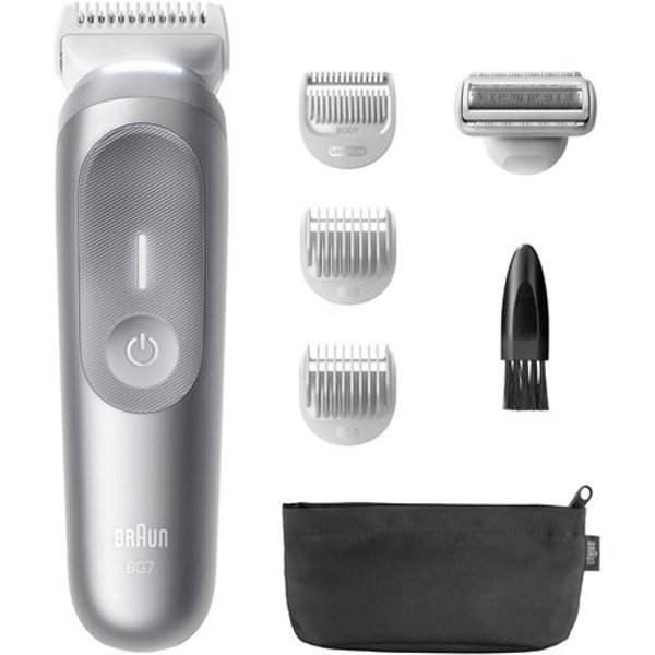 Braun Series 7 BG7550 Rasoio Elettrico / Regolabarba / Tagliabasette Grigio-image