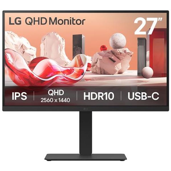 LG 27BA75QB-B.AEU Monitor PC 68,6 Cm (27") 2560 X 1440 Pixel Wide Quad HD LED Nero-image