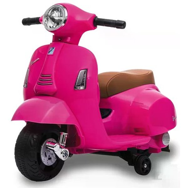 Moto Elettrica Biemme BY BCS 1002 RS Vespa Piaggio 6V Rosa-image
