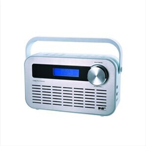 Majestic Radio Sveglia Digitale DAB / Dab+ Sintonia PLL RDS FM Sveglia Con Doppio Allarme Ingresso Aux-In Uscita Cuffie-image