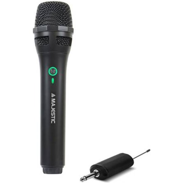 Microfono Majestic MIC 601 Wireless Fino A 20 Metri-image