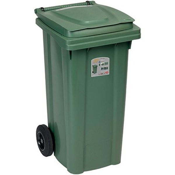 Bidone Carellato Stefanplast 25700 Urban ECO System Verde-image