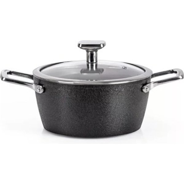 Casseruola Alluflon Moneta 0015392052 Armonia Finegres Con Coperchio V-image