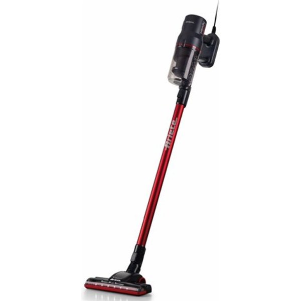 Ariete 2358 Scopa Elettrica Con Filo, Potenza 600W, Capacità Serbatoio 0,5L, Spazzola Motorizzata, Tecnologia Ciclonica, Rosso-image