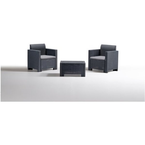 Set Esterno Bica 9073.4 Nebraska Terrace Antracite-image