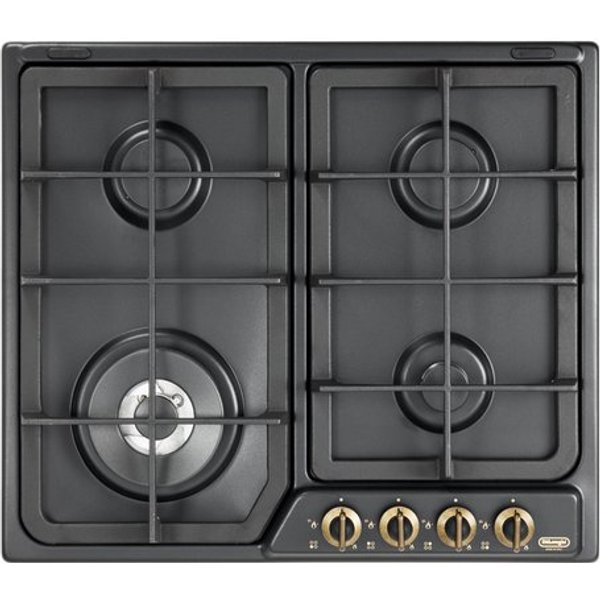 De’Longhi ANF 46 PRO Piano Cottura Antracite Da Incasso 60 Cm Gas 4 Fornello(I)-image