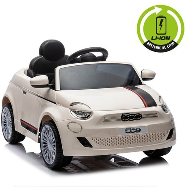 Auto Elettrica Mandelli 100053351 Sport ONE Fiat 500 Cabrio 10,8V Liti-image