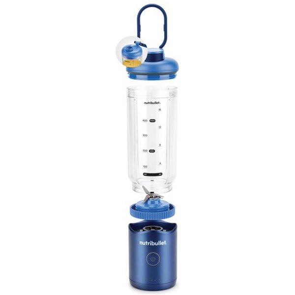 NutriBullet Flex – Mini Frullatore Compatto E Portatile, Ricaricabile USB-C, Smoothie Maker To Go, Blu (NBP013BL)-image