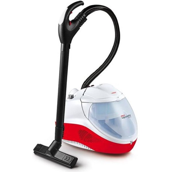 Polti Vaporetto Lecoaspira FAV50 Multifloor Pulitore A Vapore Cilindrico 1,8 L 1350 W Rosso, Bianco-image