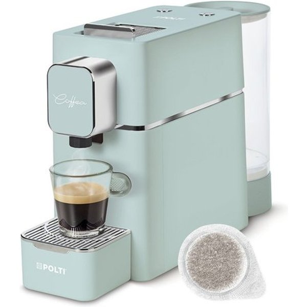 Polti Coffea S15G, Macchina Da Caffè A Cialde E.S.E. Da 44 M Con Espulsione Automatica Delle Cialde Nell'apposito Cassetto, Serbatoio Removibile Da 0,85 L-image