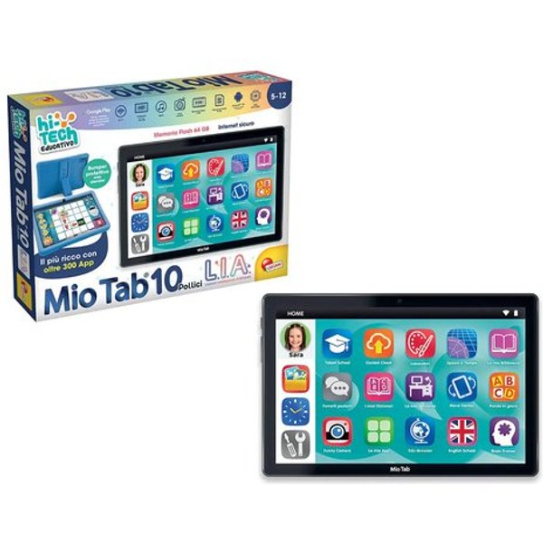 Tablet Lisciani 114221 HI Tech Mio Tab L.I.A. Black E Blue-image