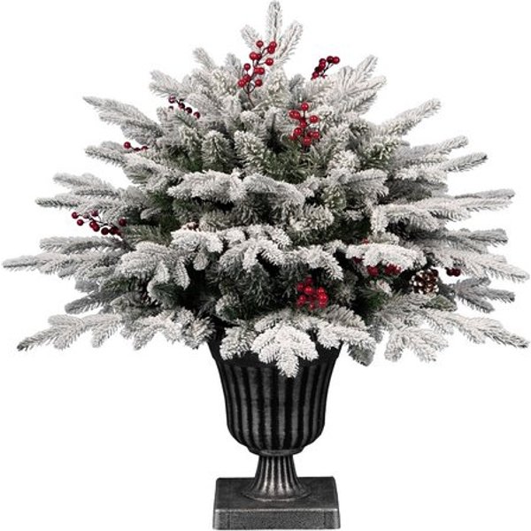 Albero Natale Addobbato Amicasa 008557-image