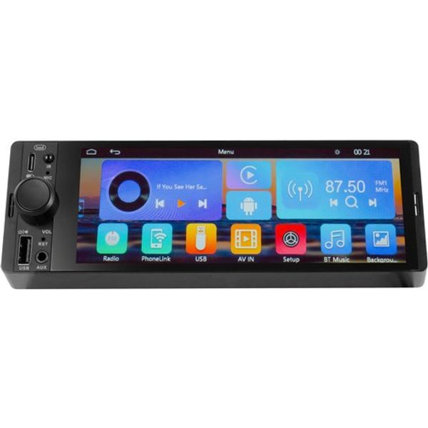 Trevi Autoradio DAB FM RDS 160W Con Touchscreen 6.6" E Antenna DAB In Dotazione MDV 6370 DAB-image
