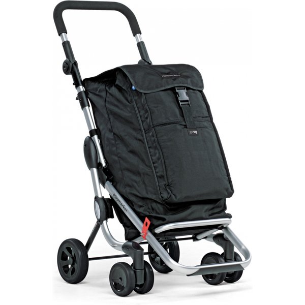 Foppapedretti Go Up Borsa Trolley Alluminio, Nero-image
