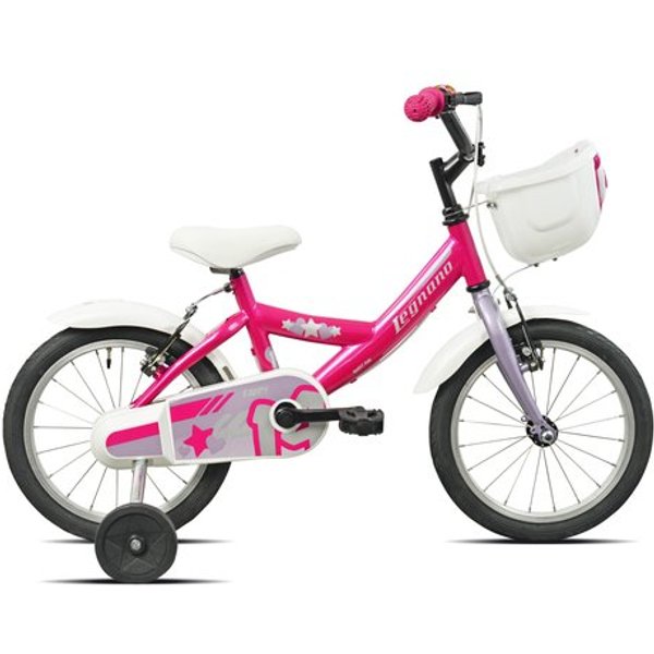 Bicicletta Legnano 26L9700D Bimba Con Rotelle Fucsia E Lilac Glossy-image