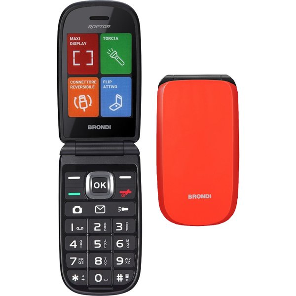 Tel. Cell. Brondi Raptor Orange-image