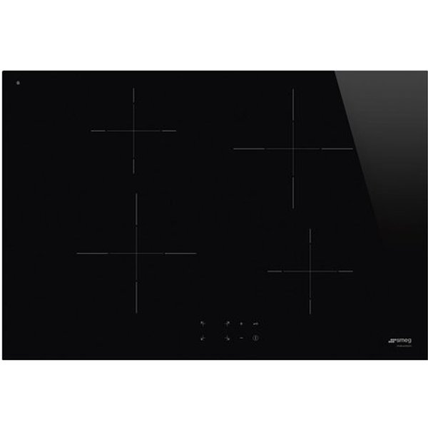 Piano Cottura Induzione Smeg SI2741D Nero-image