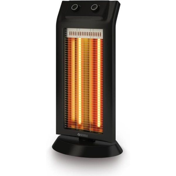 Olimpia Splendid Carbon Black Stufa A Infrarossi Potenza 1100 Watt-image
