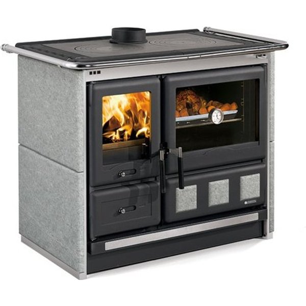 Cucina Legna Nordica Rosa XXL Vst Petra Pietra Naturale-image