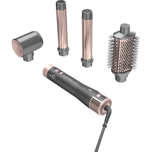 Ga.Ma Multistyler Uniq Aura Airflow Grigio, Rosa 1500 W 1,8 M-image