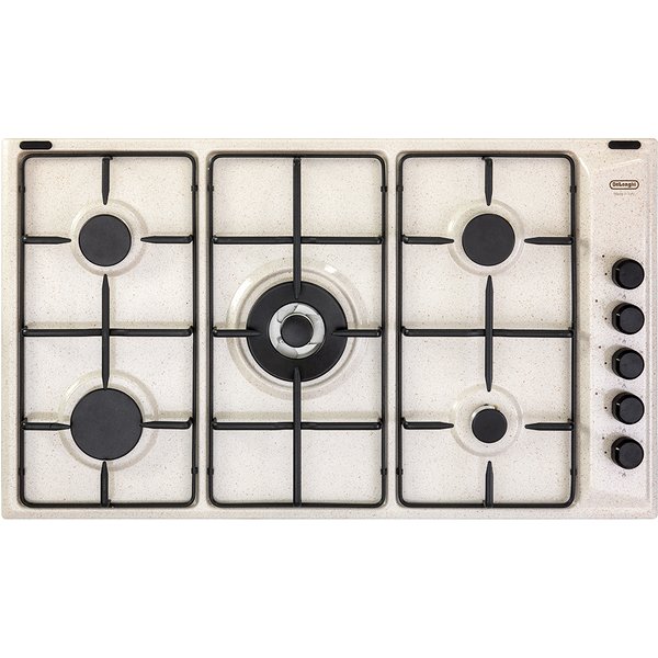 De’Longhi FLS 59 DD Piano Cottura Avena Da Incasso 86 Cm Gas 5 Fornello(I)-image