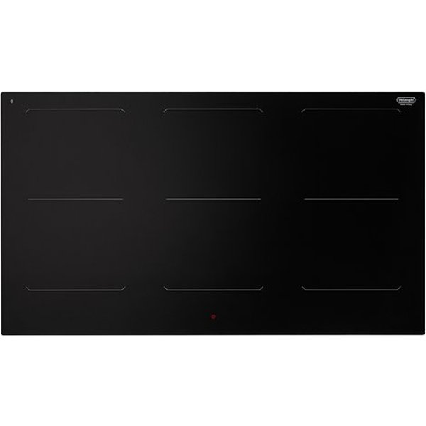 De’Longhi SLI 906 Piano Cottura Nero Da Incasso 90 Cm Piano Cottura A Induzione 6 Fornello(I)-image