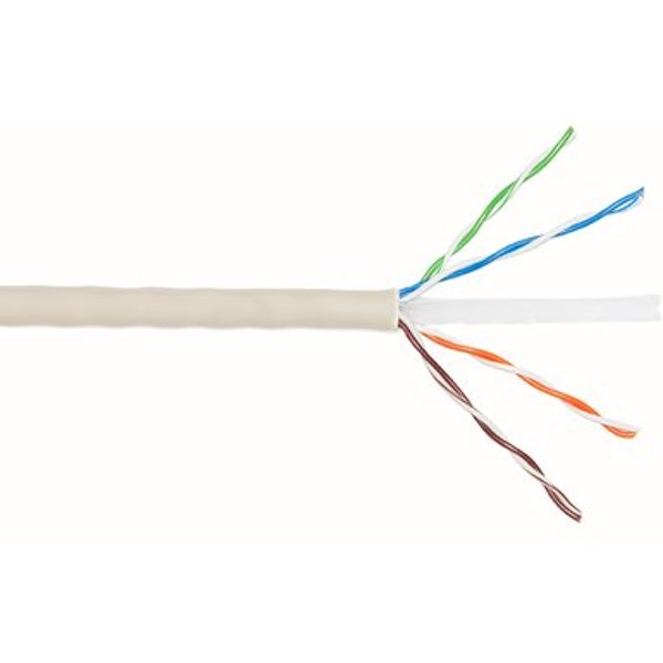 Cavo Rete Solido Link NON Schermato UTP PER Reti Cat. 6 CCA Matassa 305MT Classe CPR ECA-image