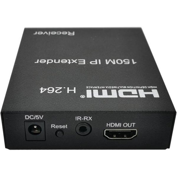 Extender Hdmi Tramite Cavo Rete CAT 5E/6 Fino 150MT Colleg. Rete CON IP-image