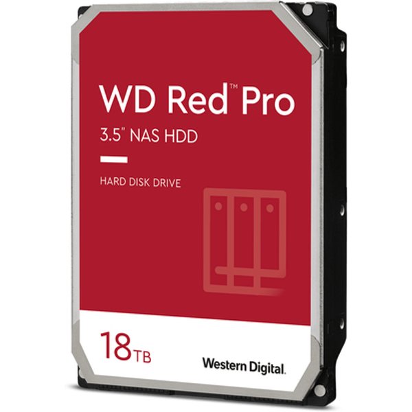 Western Digital HDD RED PRO 18TB 3.5 Sata 6GB/S 7200 RPM-image