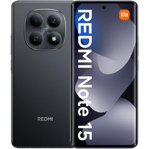 Smartphone Xiaomi 788986 Redmi Note 15 Tim Black-image