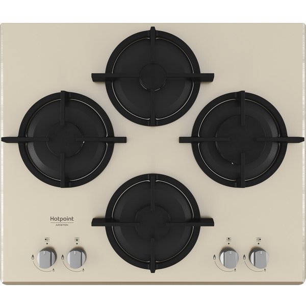 Hotpoint Ariston Ariston Piano Cottura A Gas Hagd 61S/MR Made In Italy-image