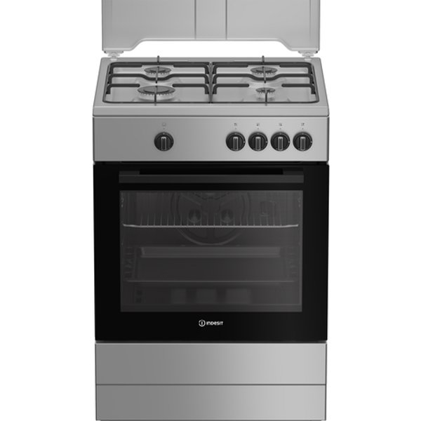 Indesit I6GGKMS Cucina Gas Argento-image