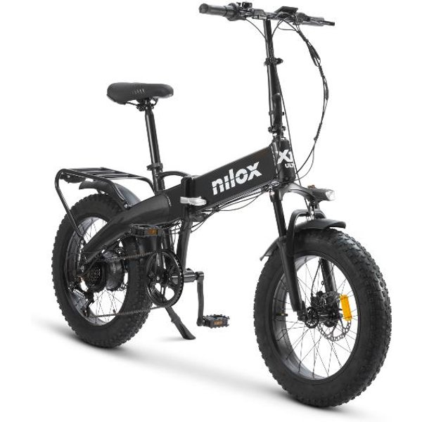 Nilox NXEBX10ULTRA Bicicletta Elettrica Nero Alluminio 50,8 Cm (20") 28,5 Kg Litio-image
