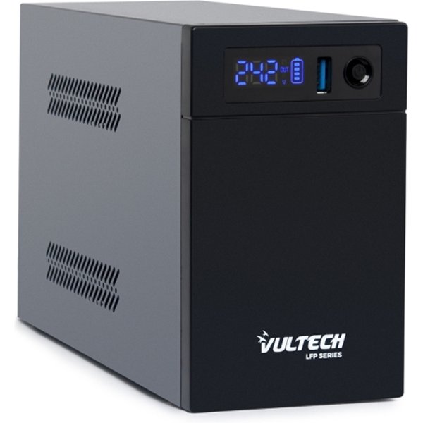Vultech UPS1000VA-LFP Gruppo Di Continuità (Ups) A Linea Interattiva 1 Kva 530 W 2 Presa(E) AC-image