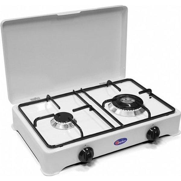 Fornello Gas CF Parker 2002CGP/C GPL Bianco-image