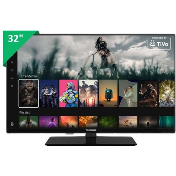 Tv Telefunken TE32750B45I2DT Smart TV HD Ready Black-image