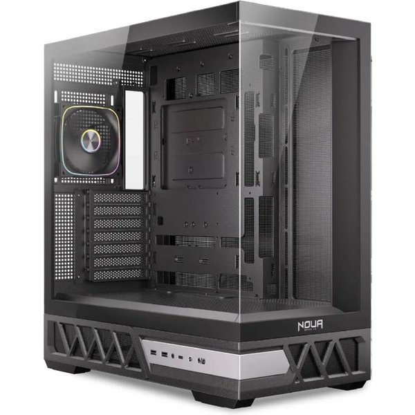 Case ATX NO PSU Orizon MK100 2USB3.0 1TYPE-C 1FAN Argb F&S Glass-image