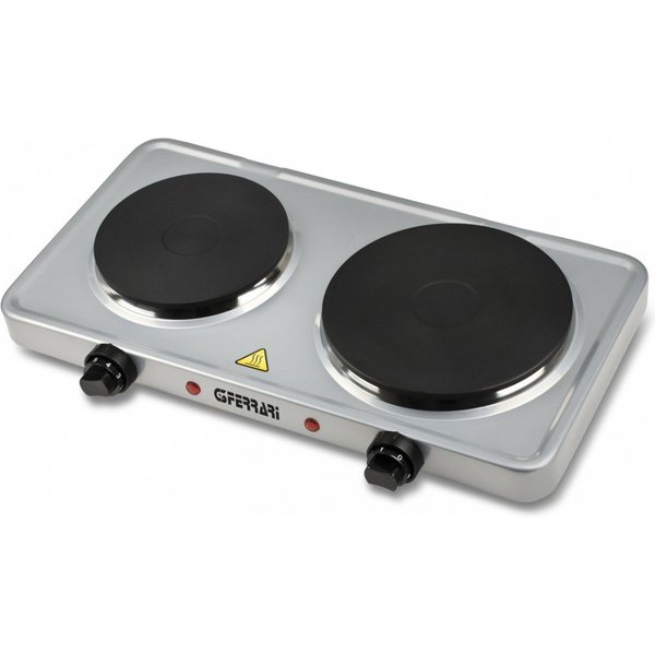 G3 Ferrari CaldòS Acciaio Inox Superficie Piana Piastra Sigillata 2 Fornello(I)-image