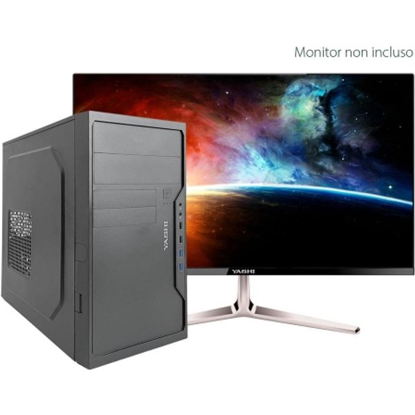 PC Yashi Genio 22L MT YY51551 Intel Core Ultra 5 225 8GB RAM SSD512GB Nodvd Tastiera Mouse W11P-image