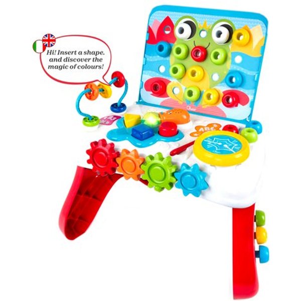 Tavolino Multiattività Chicco 0001155000000 Bilingual ABC Art & Craft-image