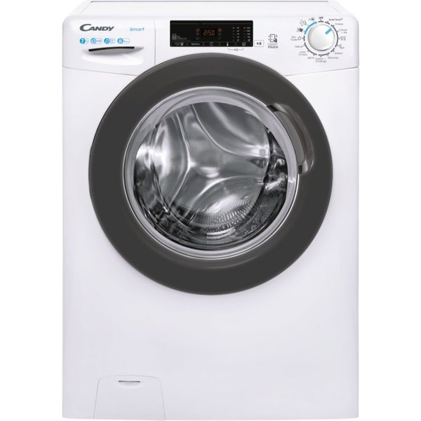 Candy Smart , Lavatrice Slim 7 Kg, Classe D, 1200 Giri, Bianco, Vapore, Wi-Fi, CSS4127TRE/1-11-image