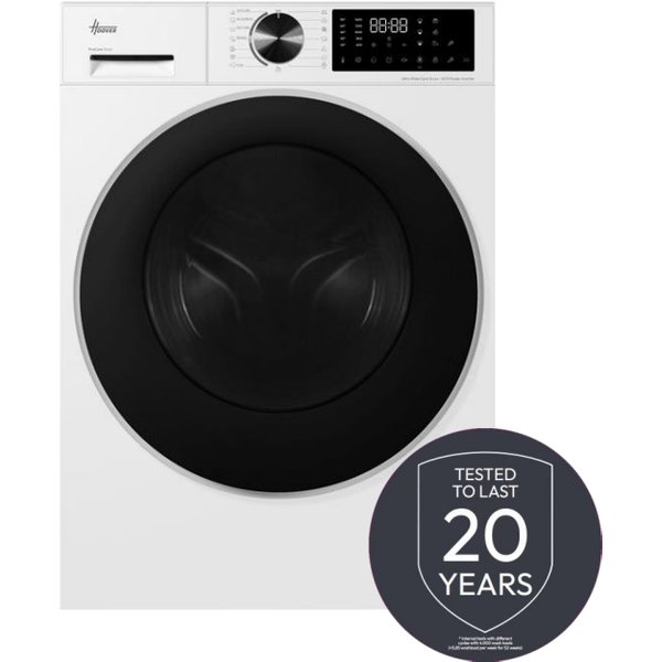 Hoover H3W 47SBL8H-S Lavatrice Caricamento Frontale 7 Kg 1400 Giri/Min Bianco-image