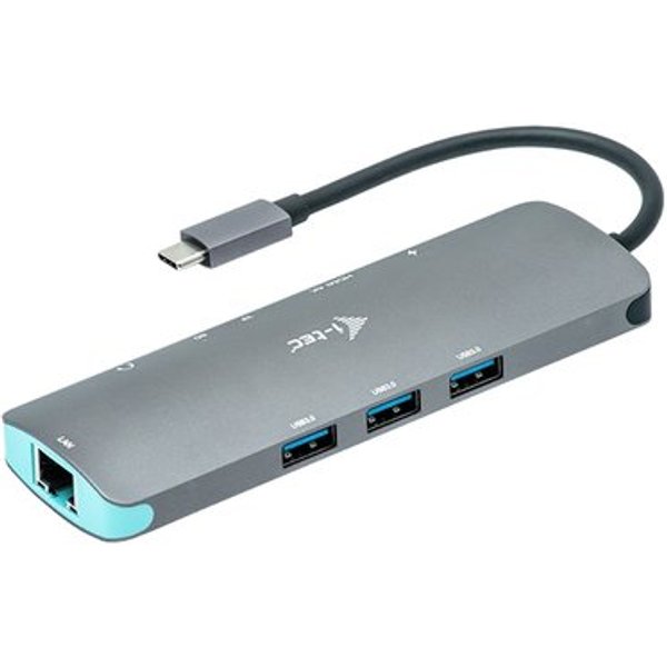 i-tec Metal USB-C Nano Docking Station Di Metallo Con 4K Hdmi LAN + Power Delivery 100 W-image