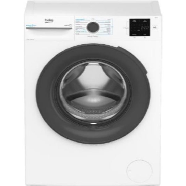 Beko BMWU3721A: Lavatrice Energyspin 7Kg Slim, Classe A, 1200 Giri-image