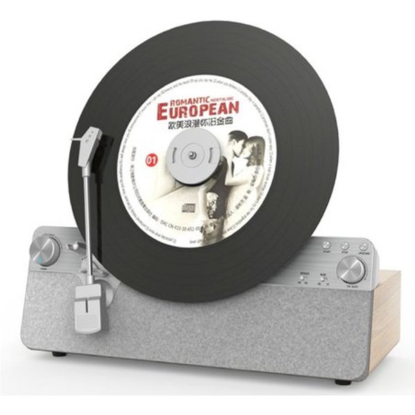 Giradischi Lenco LS Series Lsa 071 Silver E Legno-image