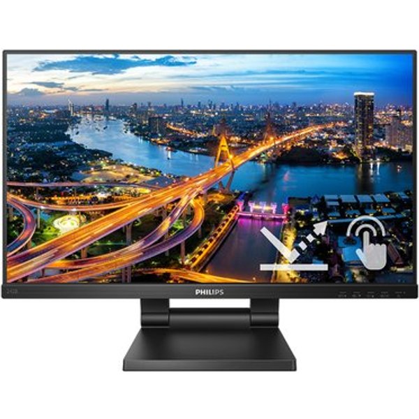 Philips 242B1TC/00 Monitor PC 60,5 Cm (23.8") 1920 X 1080 Pixel Full HD LED Touch Screen Nero-image