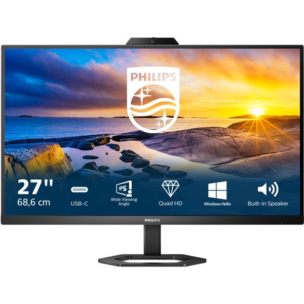 Philips Serie 5000 27E1N5600HE/00 Monitor PC 68,6 Cm (27") 2560 X 1440 Pixel Quad HD LCD Nero-image