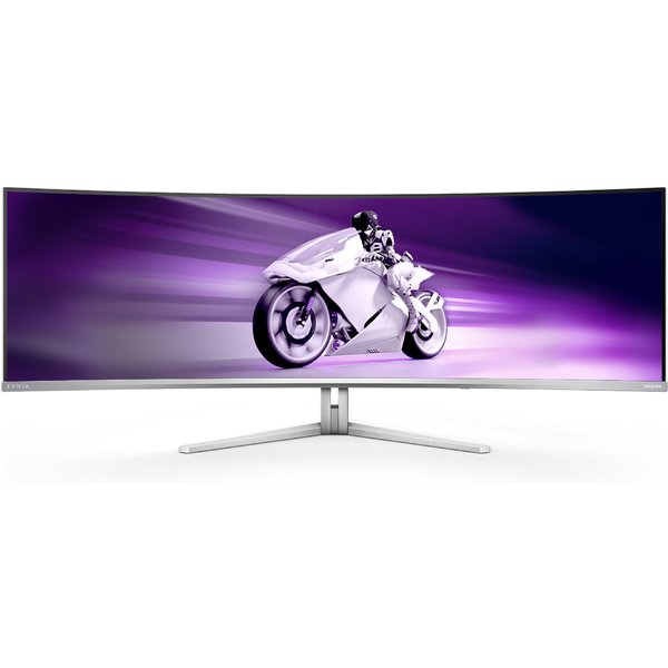 Philips Evnia 8000 49M2C8900/00 Monitor PC 124,2 Cm (48.9") 5120 X 1440 Pixel Dual QHD QD-OLED Bianco-image