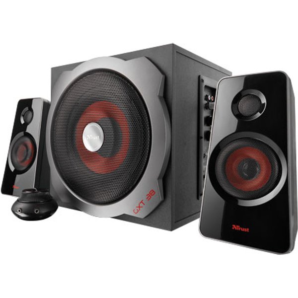 Trust GXT 38 2.1 Set Di Altoparlanti 60 W Universale Nero 2.1 Canali 15 W-image